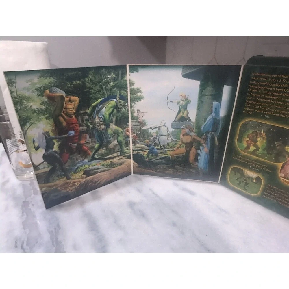 EverQuest: The Ruins of‎ Kunark Big Box 2000 PC Vintage Video Game Collector's